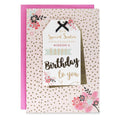 to a special sister  wishing  a happy birthday to you card