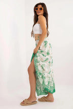Italy Moda casual viscose long maxi skirt