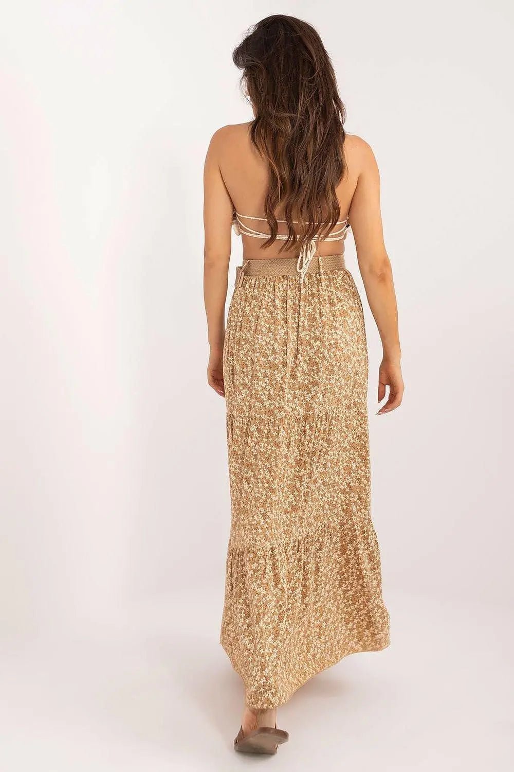 Italy Moda long casual maxi skirt