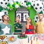 ITTEBISS 48PCS Soccer Plates – 7-Inch Disposable Party Plates for Kids & Adults