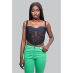 JONI Green Skinny Jeans