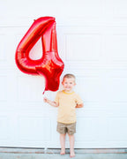 IWERP Red Number 11 Balloon – 40 Inch Foil Balloon for 11th Birthday – Kids Party Decorations