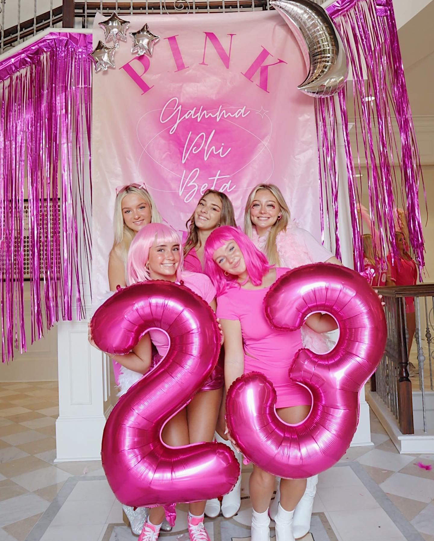 IWERP Hot Pink 40-Inch 13-Number Balloons – 13th Birthday Decorations for Girls