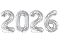 IWERP 2026 Silver 40-Inch Balloon — New Year’s Eve Party Decor & 2026 Balloons
