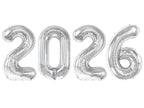 IWERP 2026 Silver 40-Inch Balloon — New Year’s Eve Party Decor & 2026 Balloons