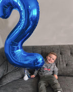 IWERP Navy Blue 29 Balloon 40 Inch - 29th Birthday Number Balloons & Blue Party Decor