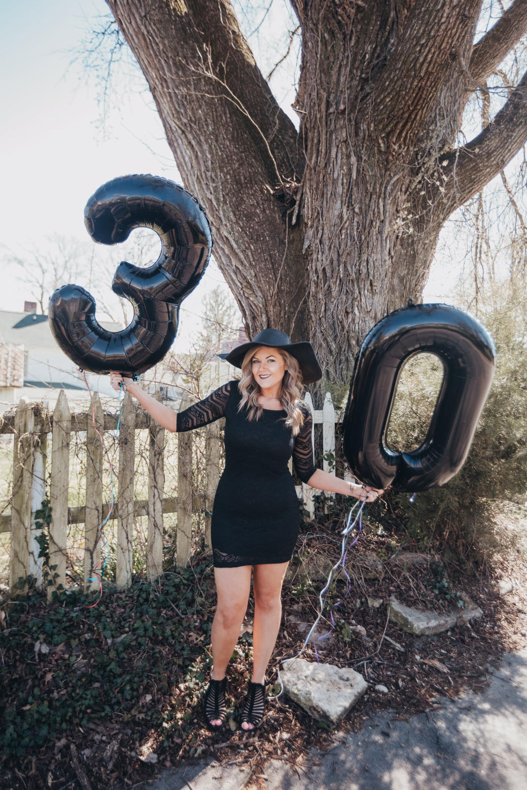 IWERP 30 Balloon Black 40-Inch – 30th Birthday Balloons & Anniversary Decorations