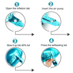 IWERP 2026 Balloon Numbers - 40-Inch Light Blue NYE Foil Balloons