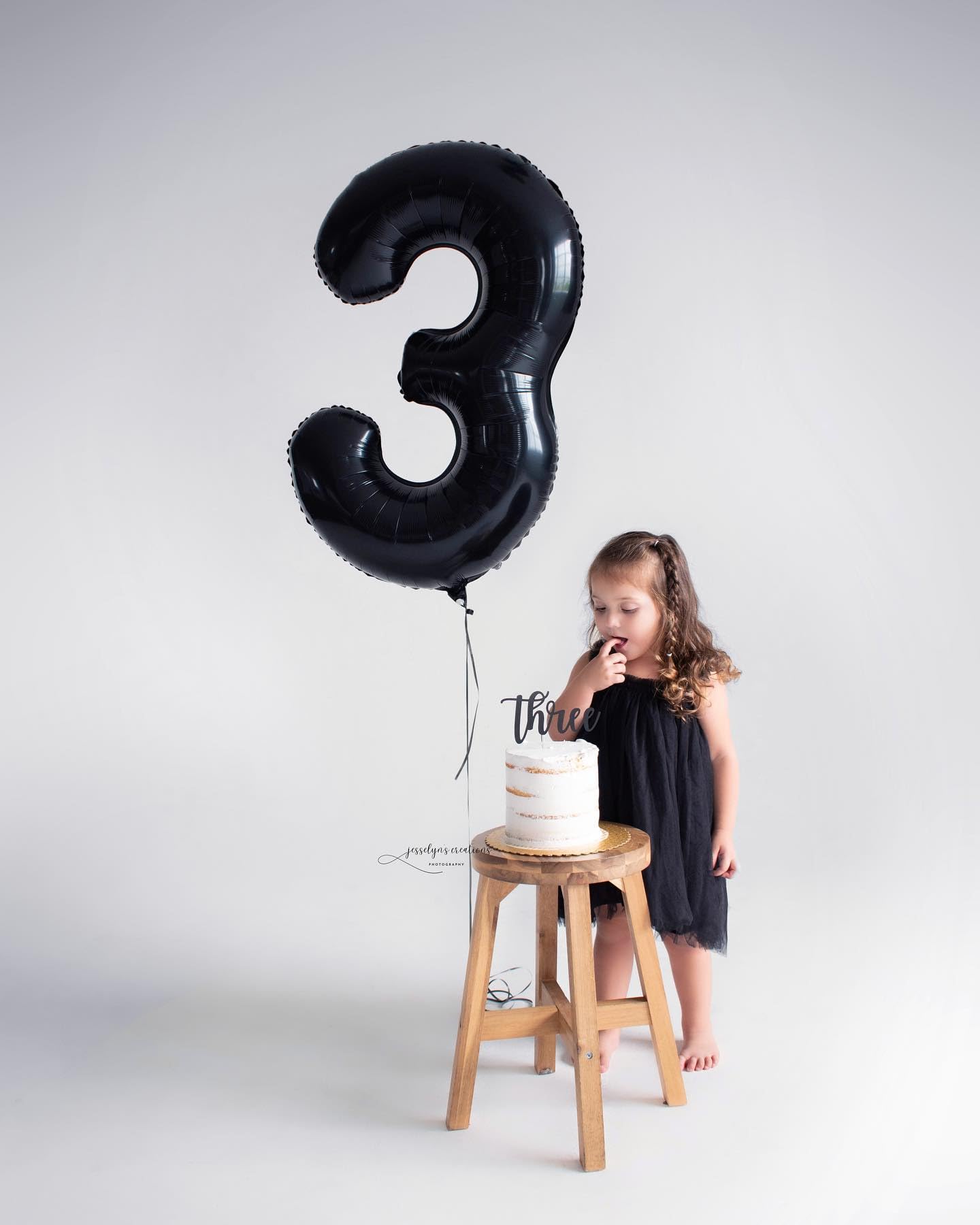 IWERP 16 Balloon Number - Black 40-Inch 16th Birthday Balloons for Sweet 16 Decorations