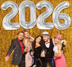 IWERP 2026 Silver 40-Inch Balloon — New Year’s Eve Party Decor & 2026 Balloons