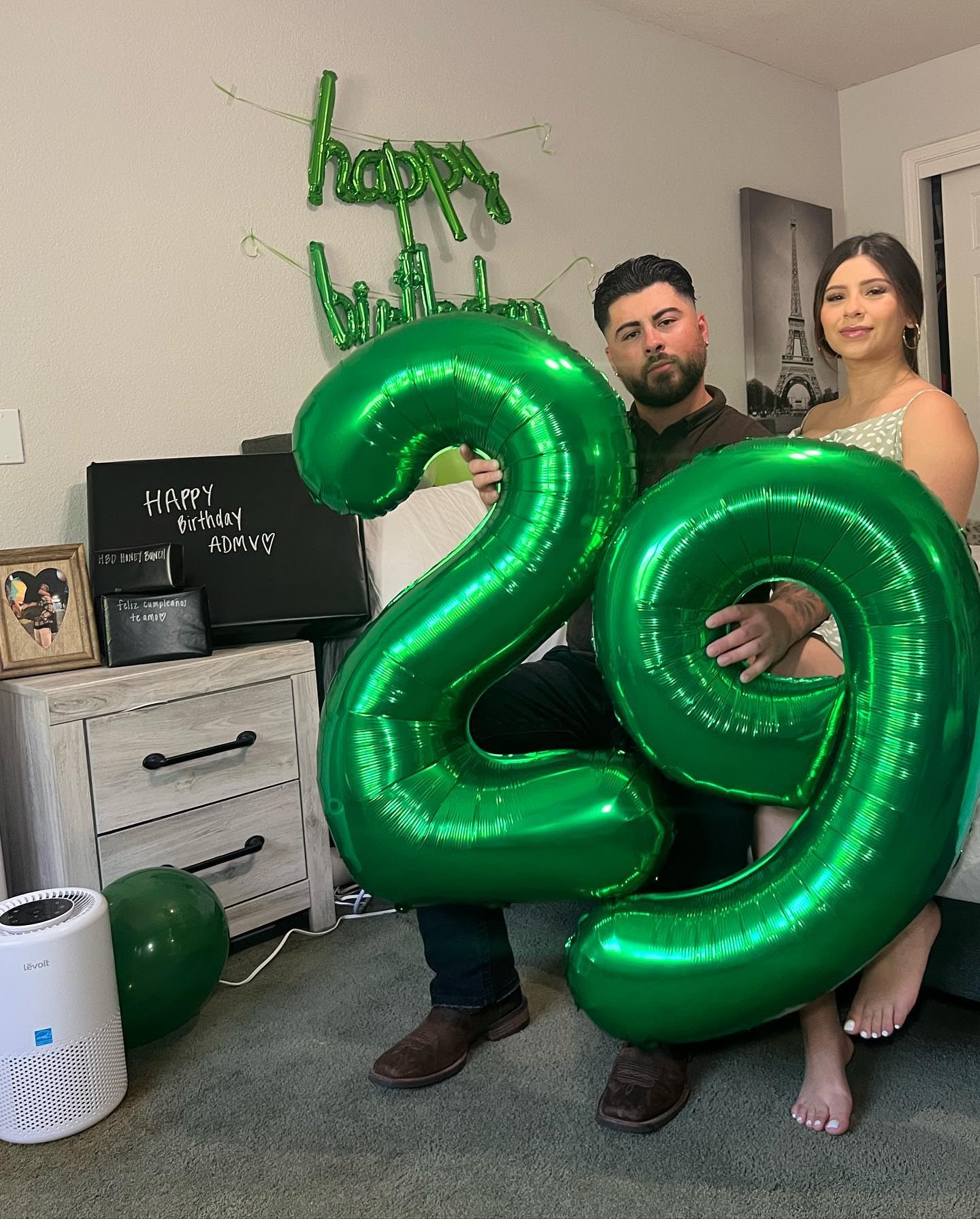 IWERP 50th Birthday Balloons – Green 40-Inch Number Balloon for Milestones | 50th Birthday Decorations