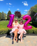 IWERP Hot Pink 12 Balloons – 40-Inch Number 12 Birthday Foil Balloon