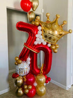 IWERP Red Number 11 Balloon – 40 Inch Foil Balloon for 11th Birthday – Kids Party Decorations