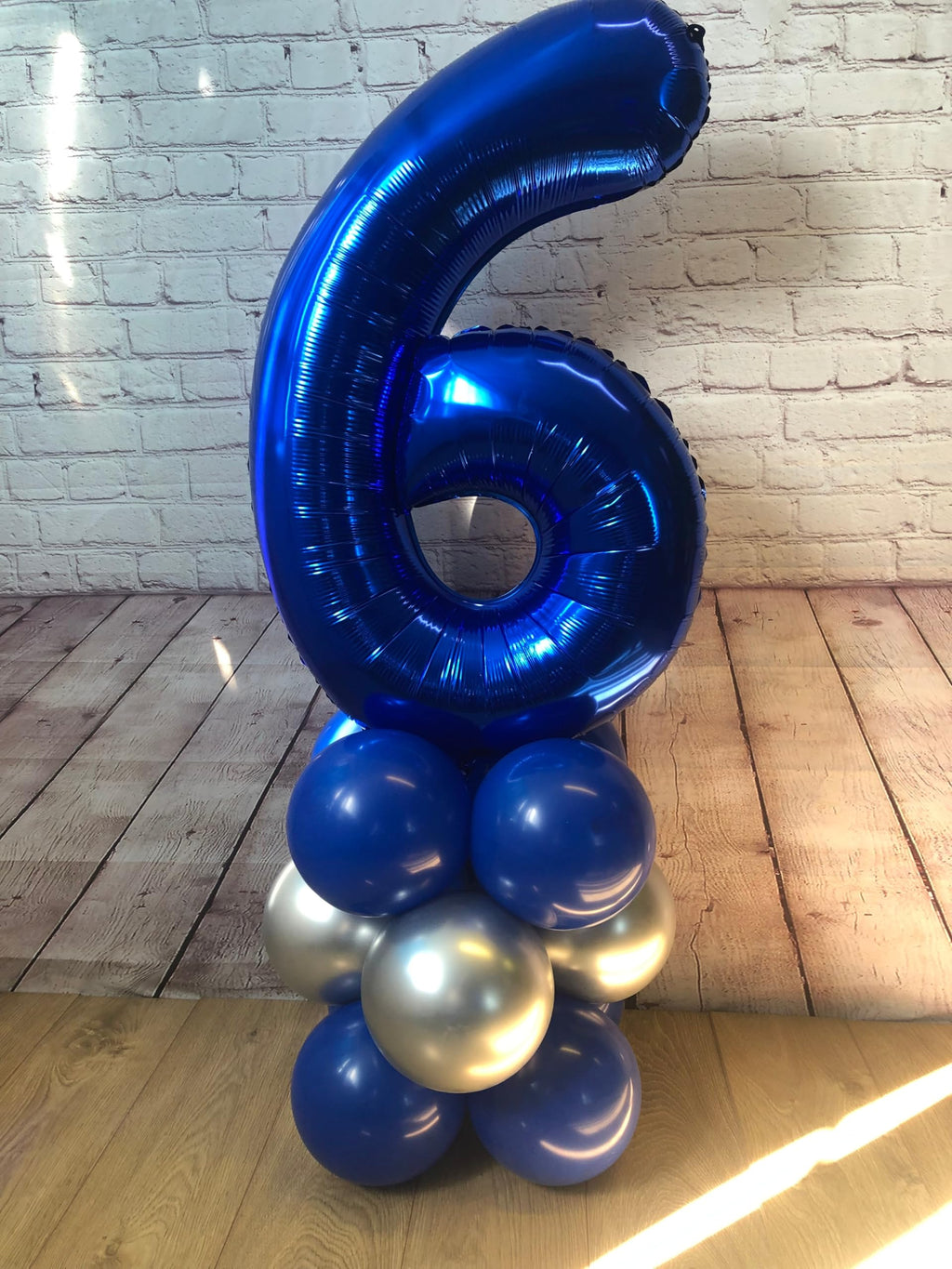 IWERP Night Blue 40-Inch Number 1 Balloon – First Birthday Balloons for Girl or Boy