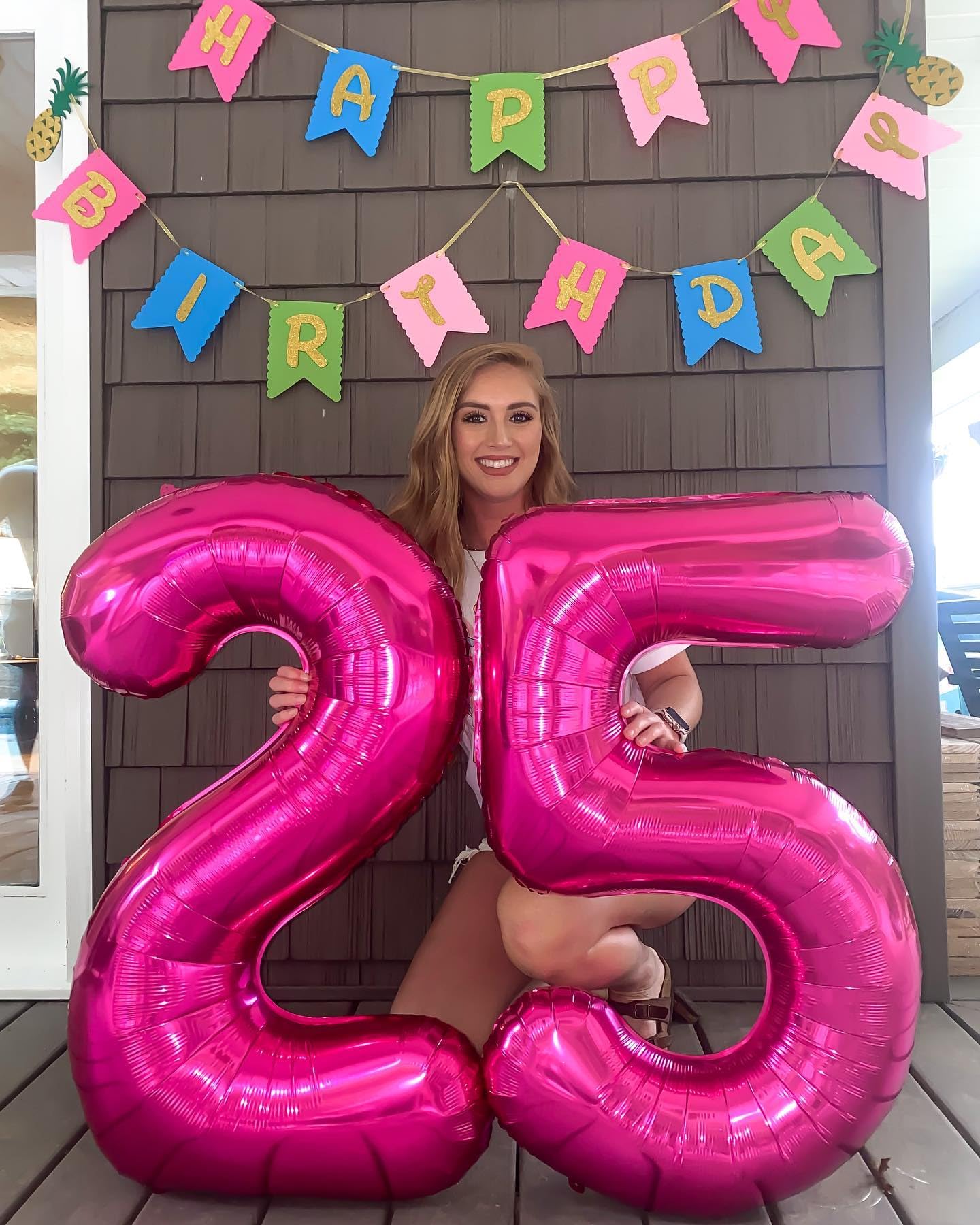 IWERP Hot Pink 2 Balloon – 40-Inch Number Balloons for 2nd Birthday