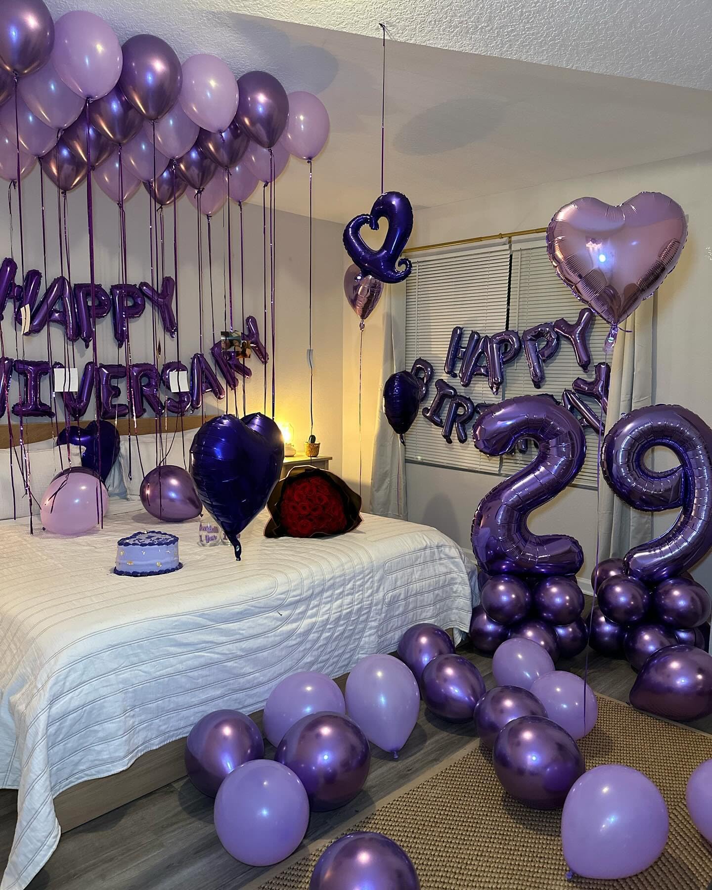 IWERP 25 Balloon Number – Purple 40-Inch Birthday Balloons for 25th Birthday & Anniversary Decor
