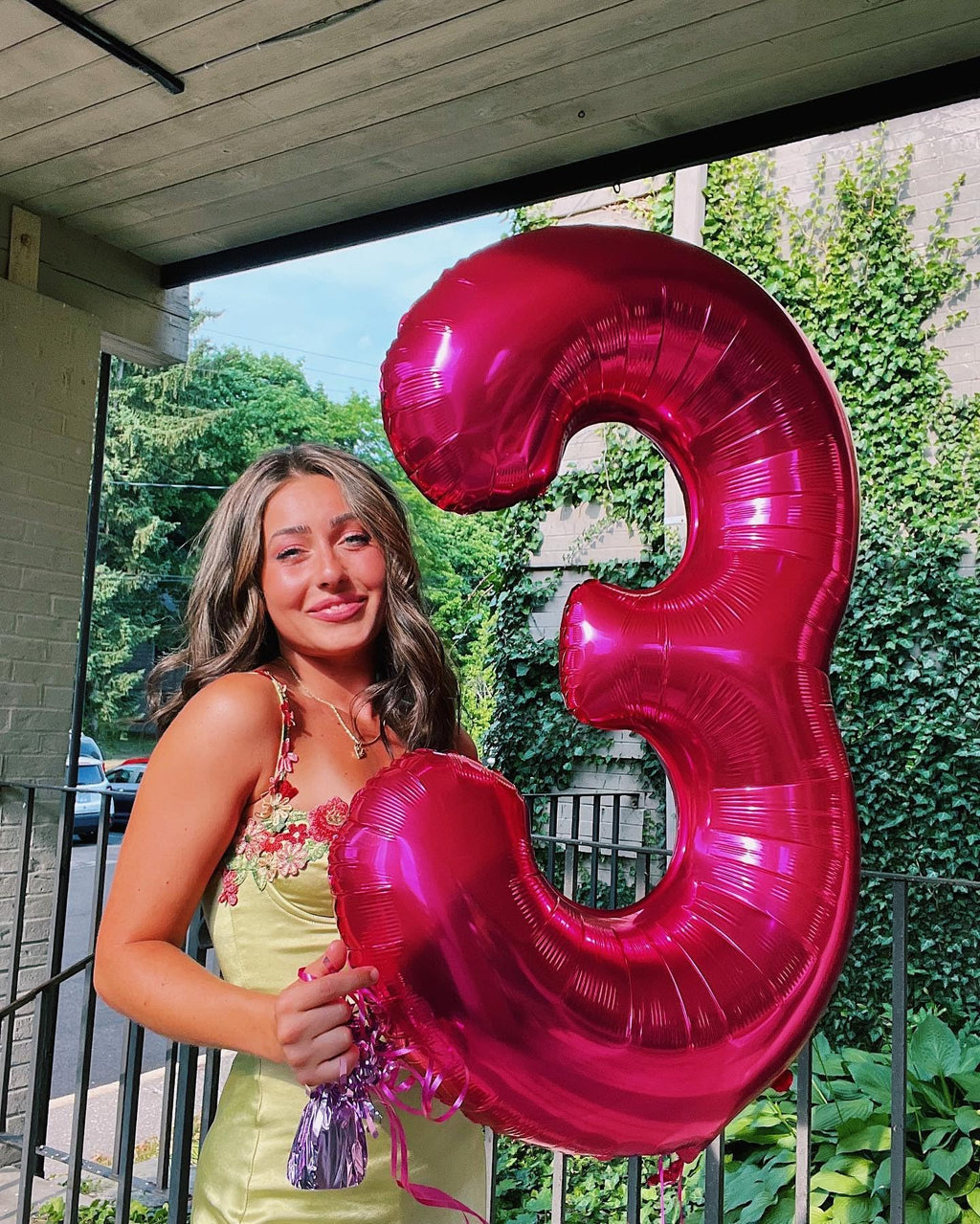 IWERP 30 Balloon Number – 40-Inch Hot Pink 30th Birthday Balloons