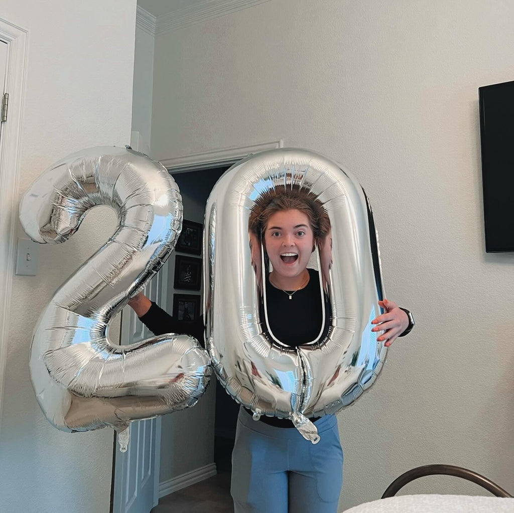 IWERP 16 Balloon Number – Silver 40-Inch 16th Birthday Balloons
