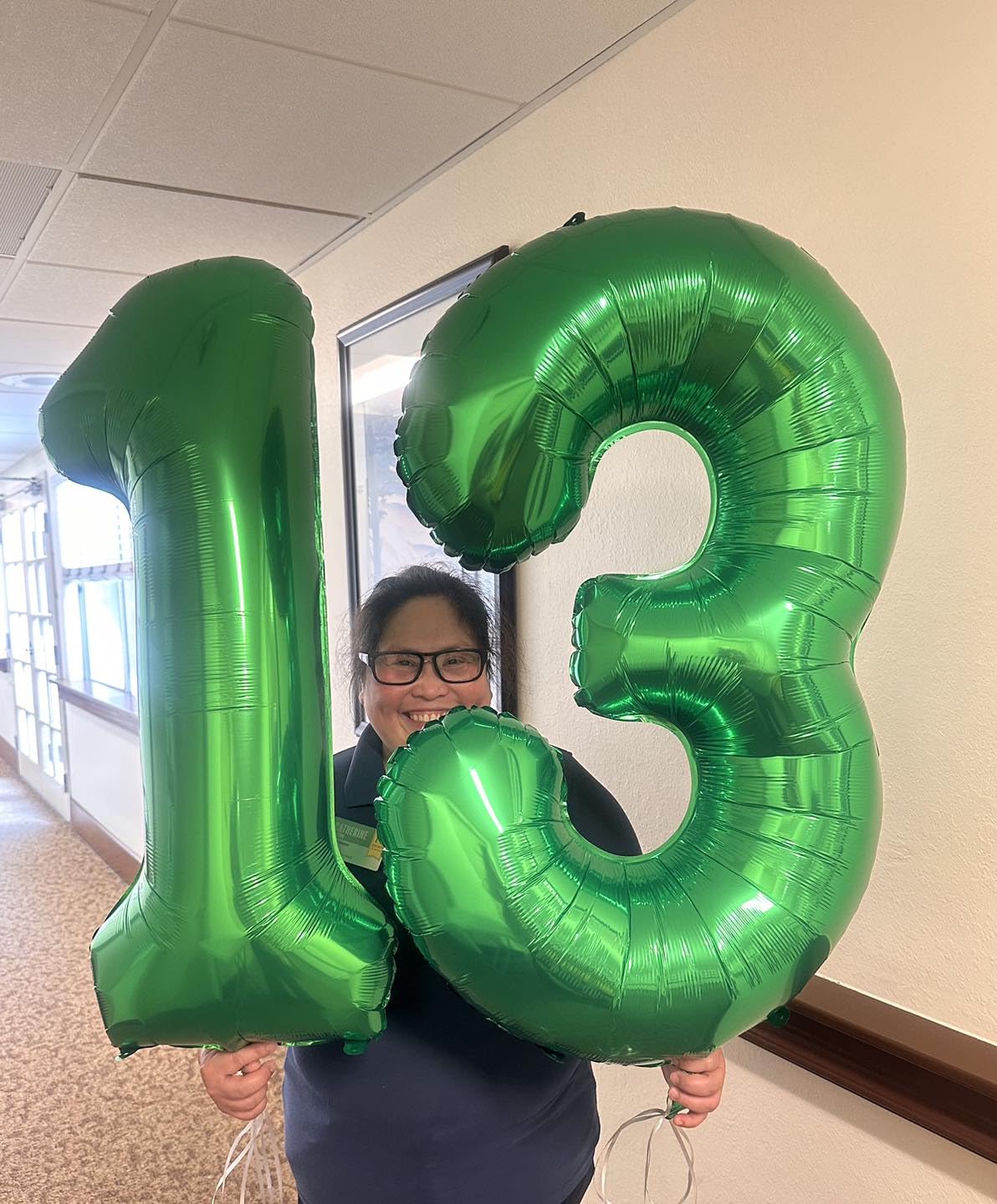 IWERP 16th Birthday Balloons – 40-Inch Green Number 16 for Sweet 16 Decor