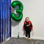 IWERP 30 Balloon Number – 40-Inch Green 30th Birthday Balloons for Men & Women | 30th Anniversary Decor