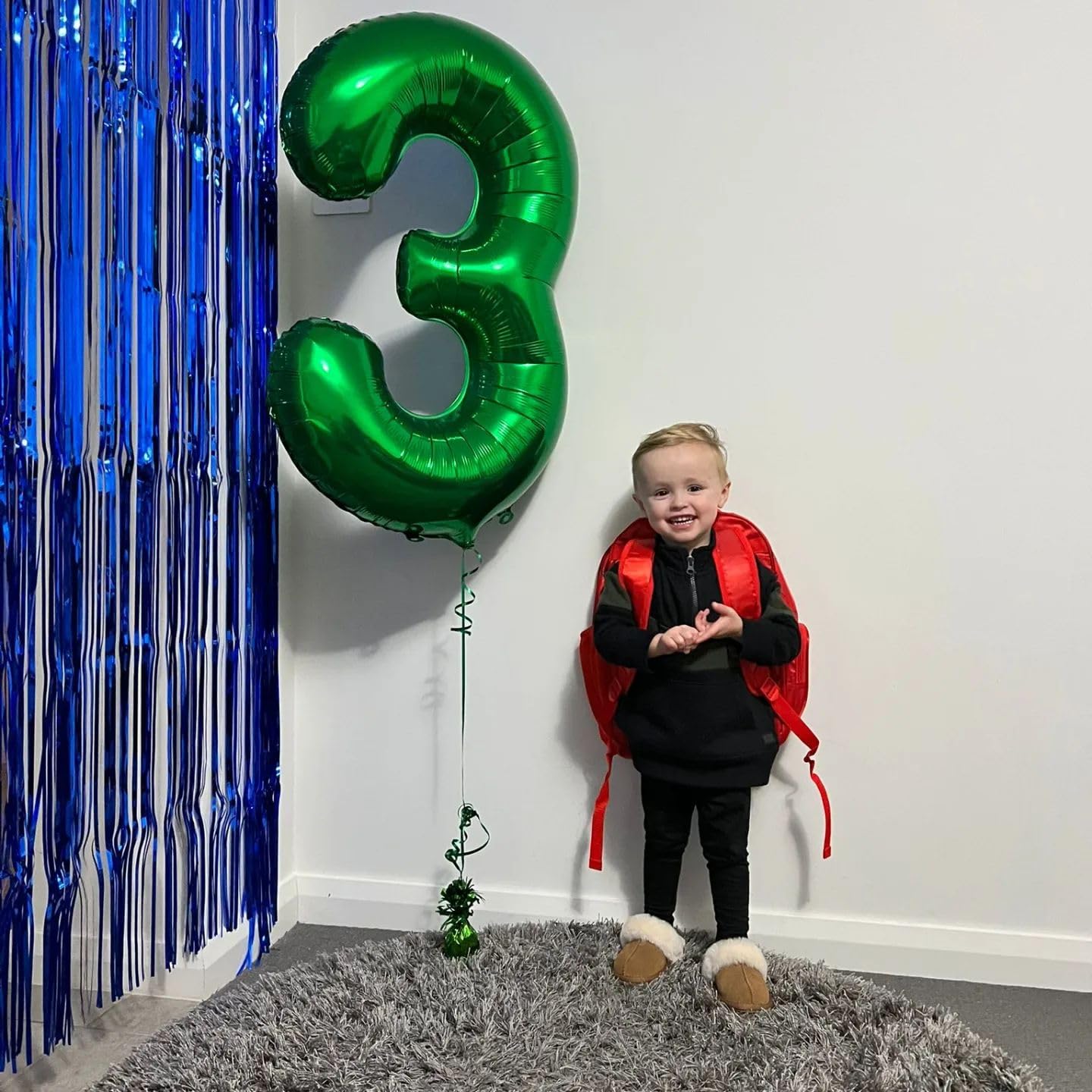 IWERP 30 Balloon Number – 40-Inch Green 30th Birthday Balloons for Men & Women | 30th Anniversary Decor