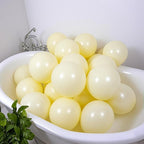 IXVAN Pastel Yellow Balloons – 145pc Set for Balloon Garland Arch (18/12/10/5 in)