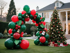 IXVAN Dark Green Balloons – 145pcs Set (18/12/10/5 in) for Parties