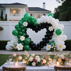 IXVAN Dark Green Balloons – 145pcs Set (18/12/10/5 in) for Parties
