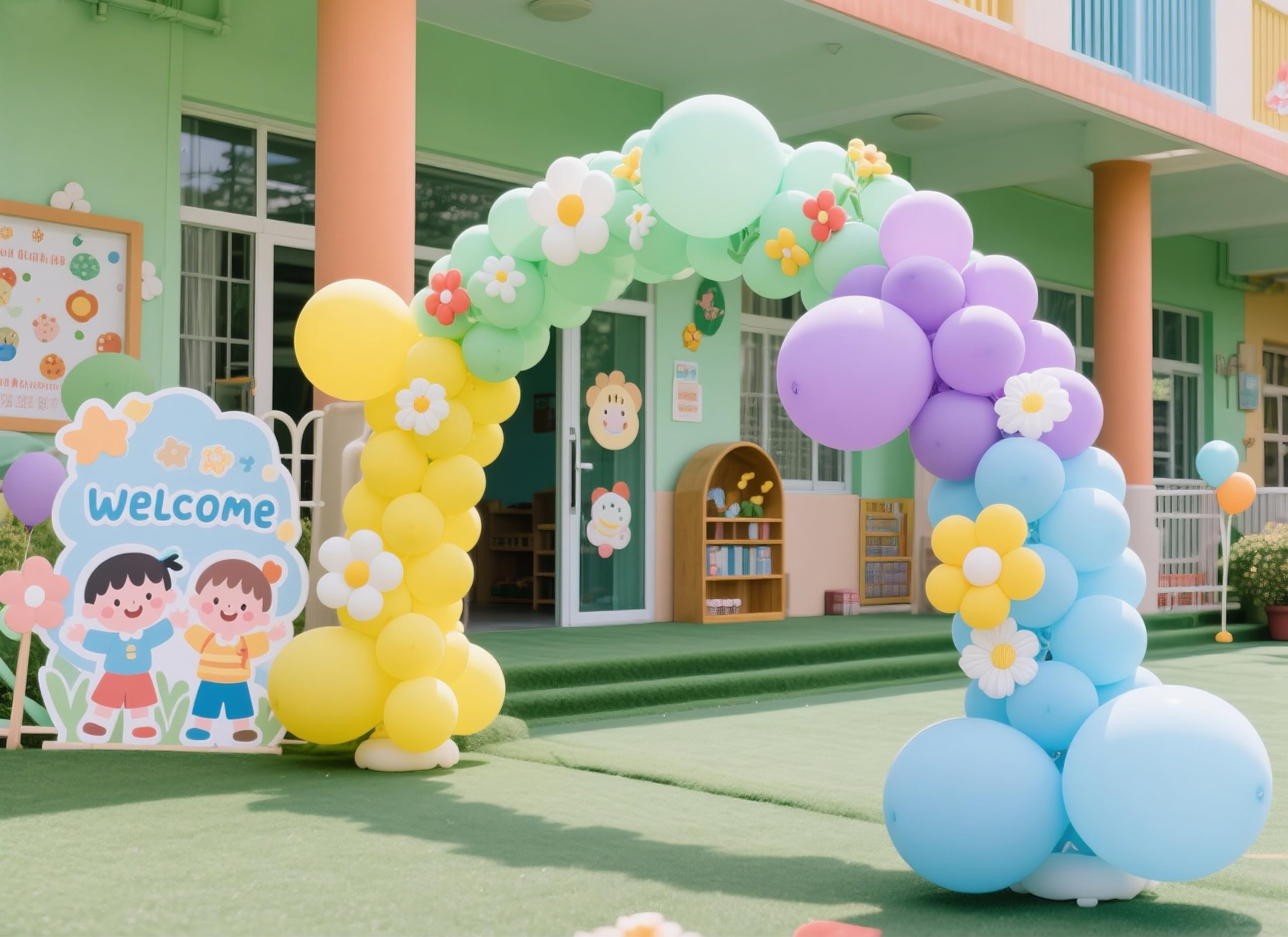 IXVAN Pastel Green Balloons 145pcs – Mixed Sizes 18/12/10/5 Inches for Balloon Garland Arch