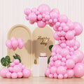 IXVAN Pink Balloons 145pcs – Mixed Sizes for Arch Garland