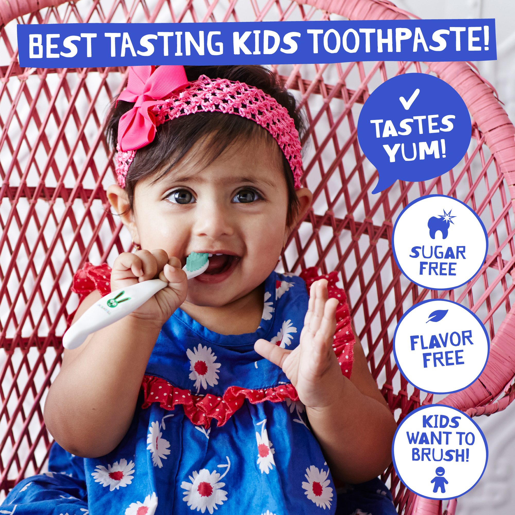Jack N' Jill Natural Certified Toothpaste Blueberry - 50g