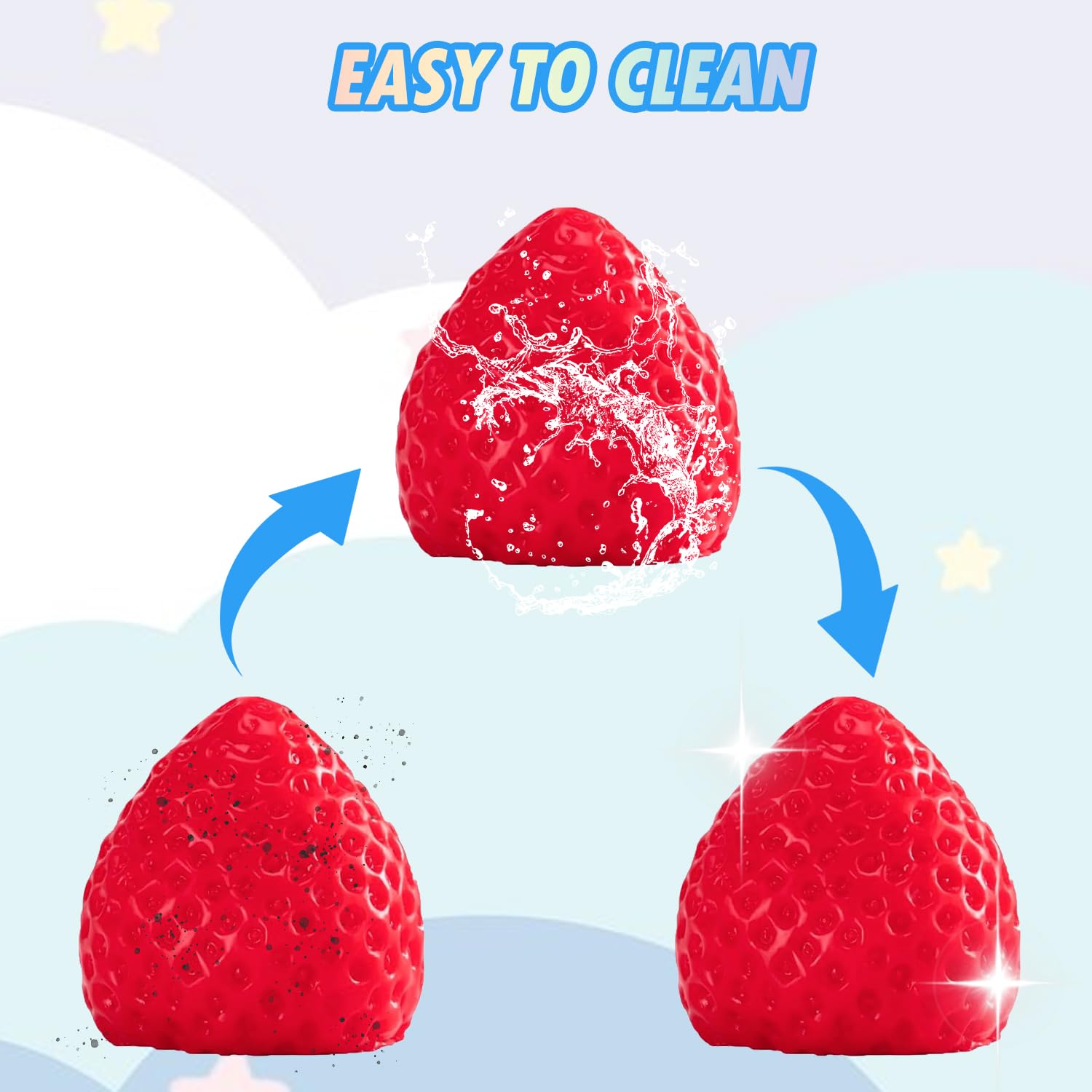 JANESVISSY 8 Pcs Taba Squishies Pack – Colorful Silicone Fidget Toys for Kids & Party Favors
