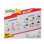 Pokemon Battle Figure 8 Pack – 6 x 2-Inch & 2 x 3-Inch Figures Including Pikachu | Jazwares