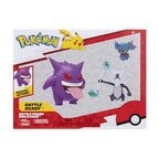 Pokemon Battle Figure 3 Pack – Misdreavus, Alolan Marowak & Gengar by Jazwares