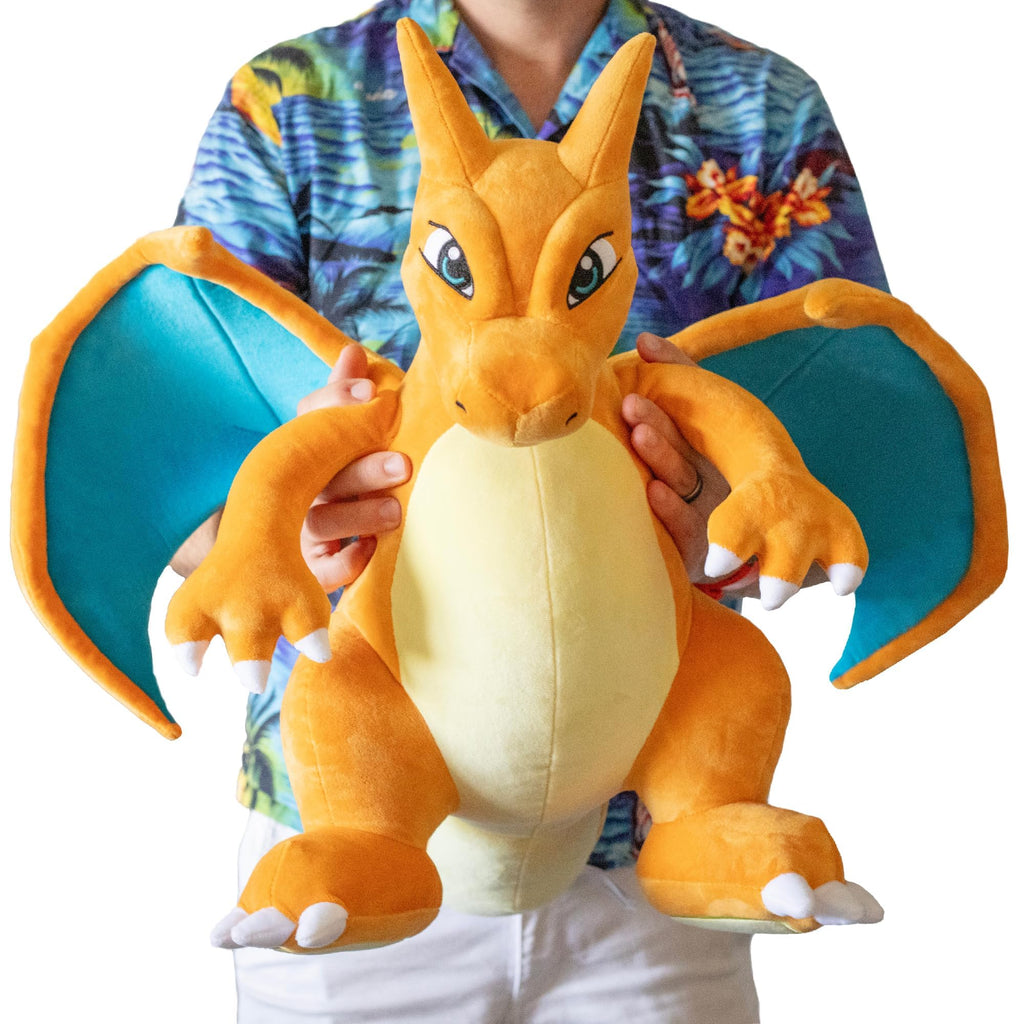 Jazwares Pokemon 24" Jumbo Charizard Plush – Officially Licensed Large Charizard Toy