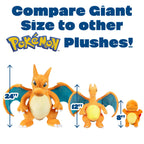 Jazwares Pokemon 24" Jumbo Charizard Plush – Officially Licensed Large Charizard Toy
