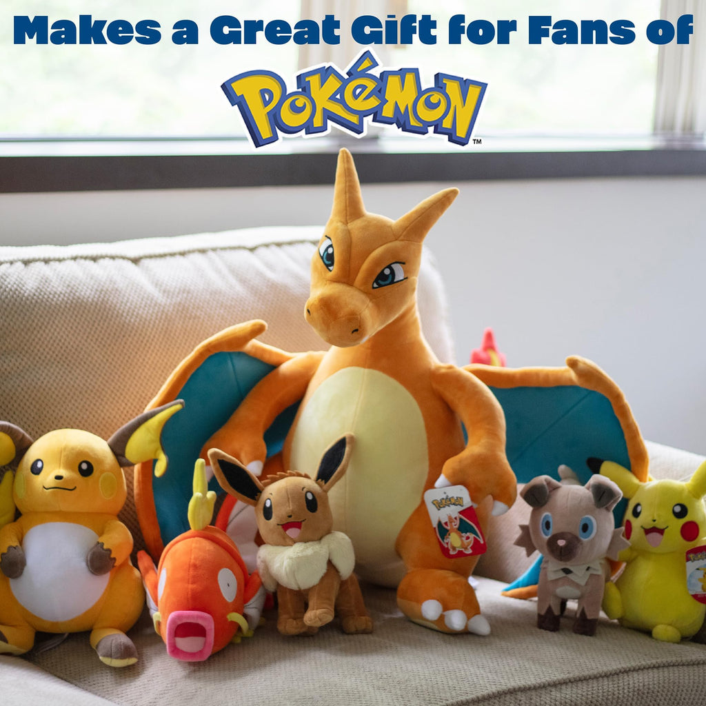 Jazwares Pokemon 24" Jumbo Charizard Plush – Officially Licensed Large Charizard Toy