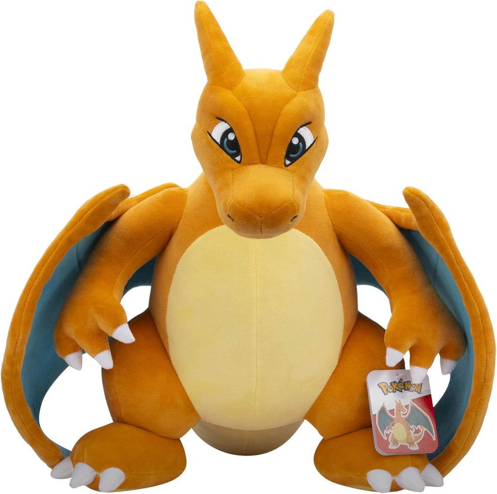 Jazwares Pokemon 24" Jumbo Charizard Plush – Officially Licensed Large Charizard Toy