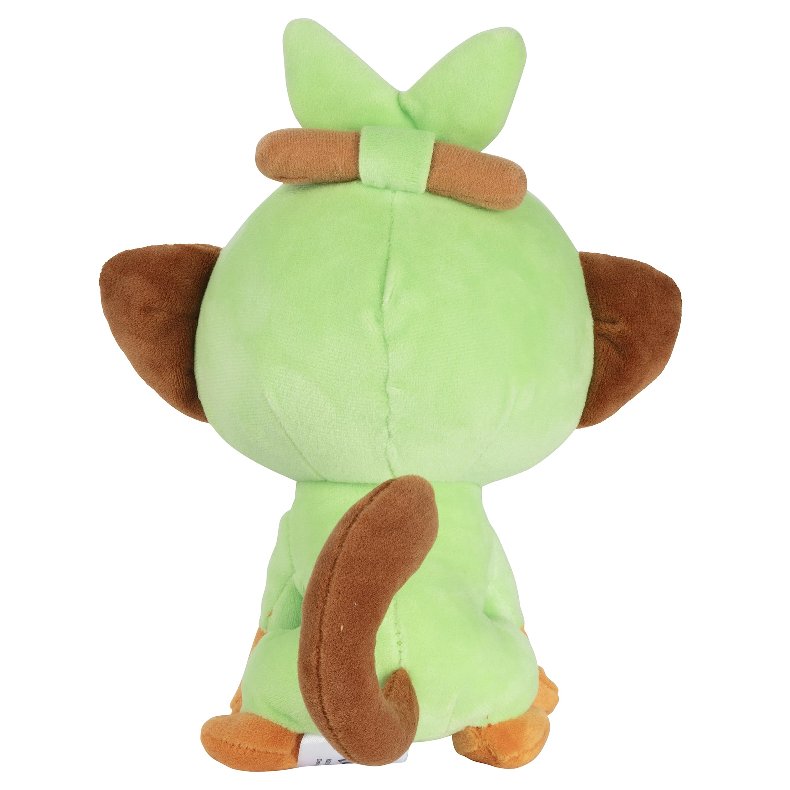 Jazwares Pokemon Grookey Plush 8-Inch – Official Sword & Shield Toy