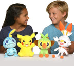 Jazwares Pokemon Grookey Plush 8-Inch – Official Sword & Shield Toy