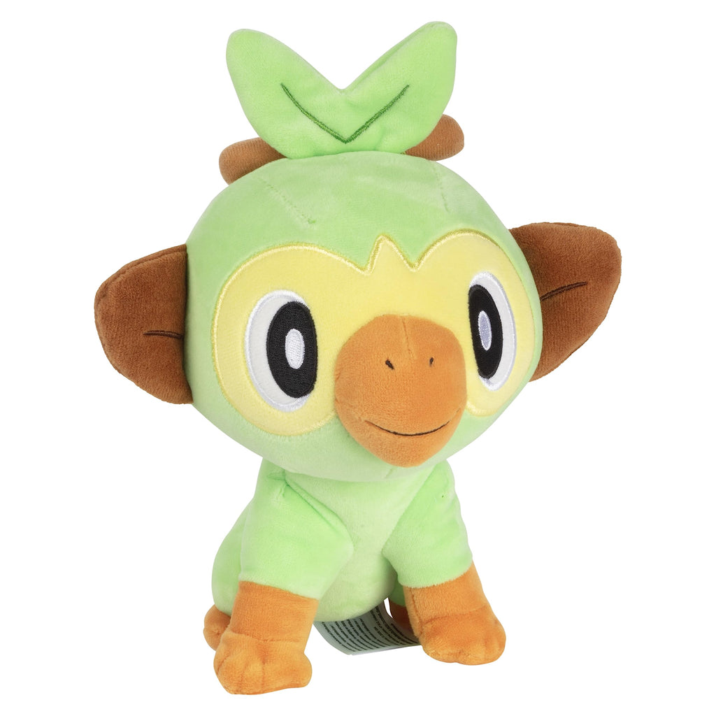 Jazwares Pokemon Grookey Plush 8-Inch – Official Sword & Shield Toy