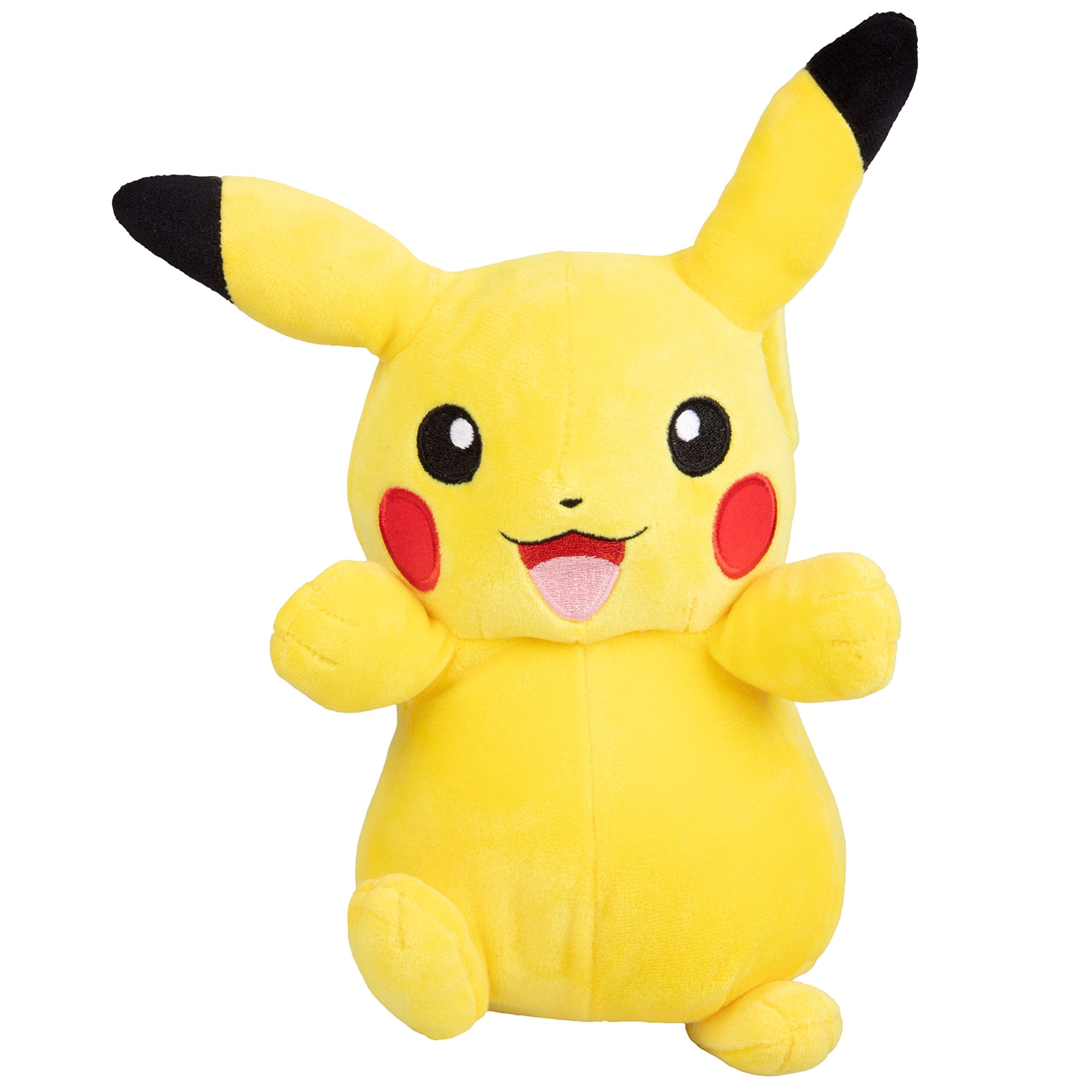 Jazwares Pokemon Plush Pikachu 8-Inch Officially Licensed by Wicked Cool Toys