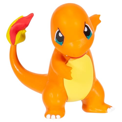 Jazwares Pokemon Charmander Clip N Go Belt Set – 2-Inch Figure with Ultra & Lure Balls