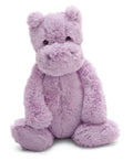 Jellycat Bashful Lilac Hippo Plush Toy – Medium 12-Inch Stuffed Animal