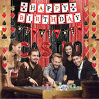 Jenlion Casino Theme Party Decorations | Las Vegas Night & Birthday Decor