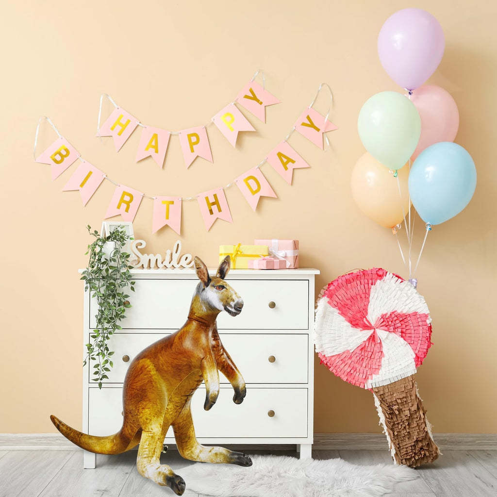 Jet Creations Kangaroo Inflatable 40x30 - Kids Display Toy, Party Decor & Photo Prop