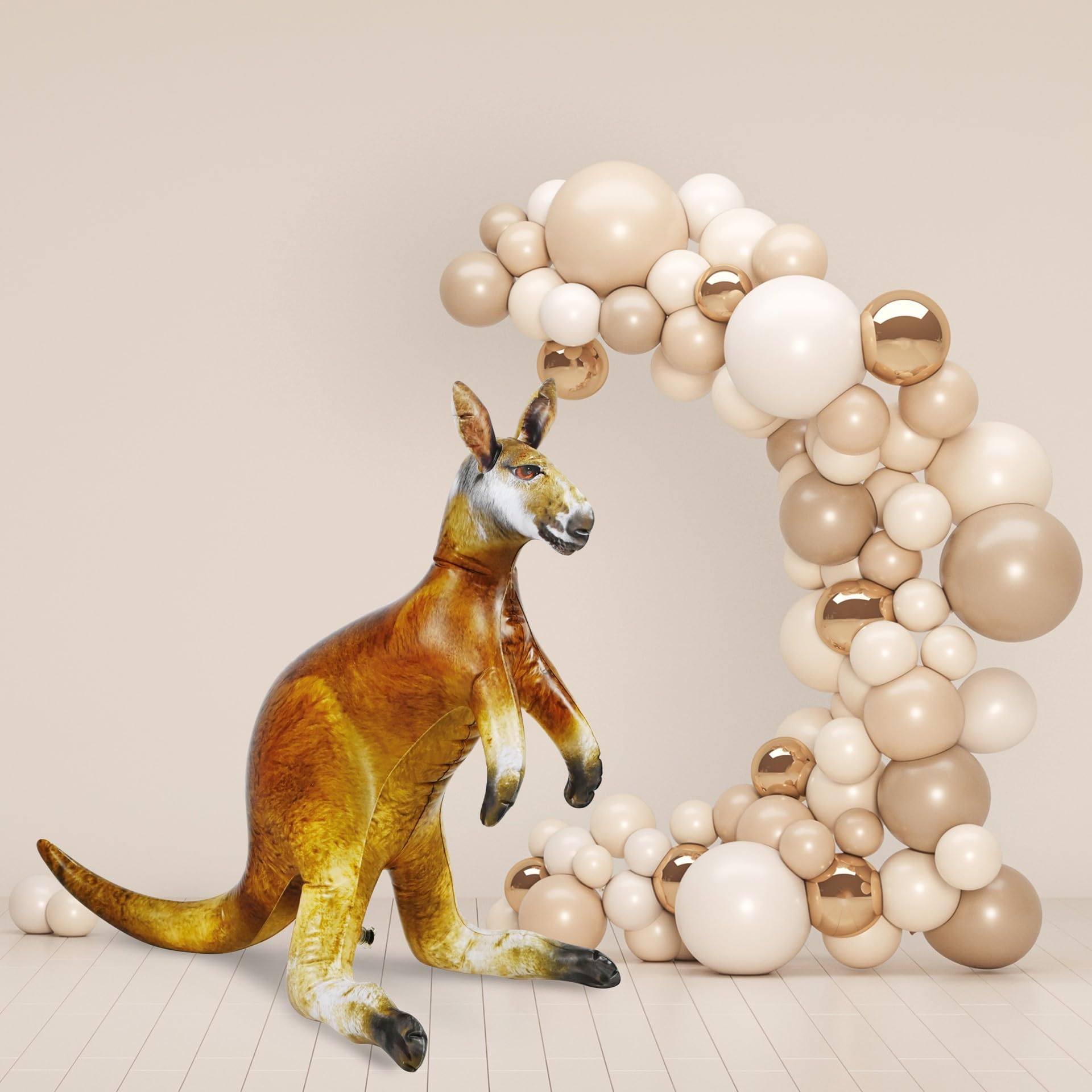 Jet Creations Kangaroo Inflatable 40x30 - Kids Display Toy, Party Decor & Photo Prop