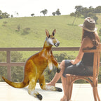Jet Creations Kangaroo Inflatable 40x30 - Kids Display Toy, Party Decor & Photo Prop
