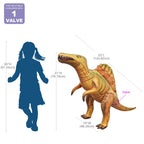 Jet Creations Spinosaurus Inflatable 53in L x 31in H – Standalone Dino Display & Party Decor
