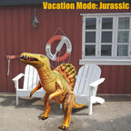 Jet Creations Spinosaurus Inflatable 53in L x 31in H – Standalone Dino Display & Party Decor